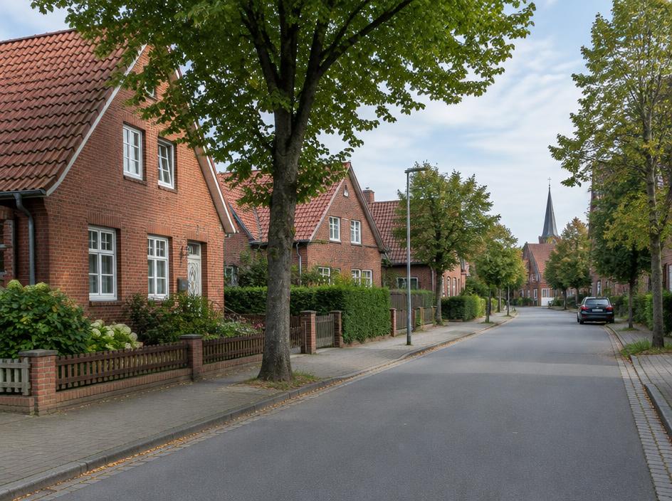 Wohngegend in der Region Schortens (Symbolbild)
